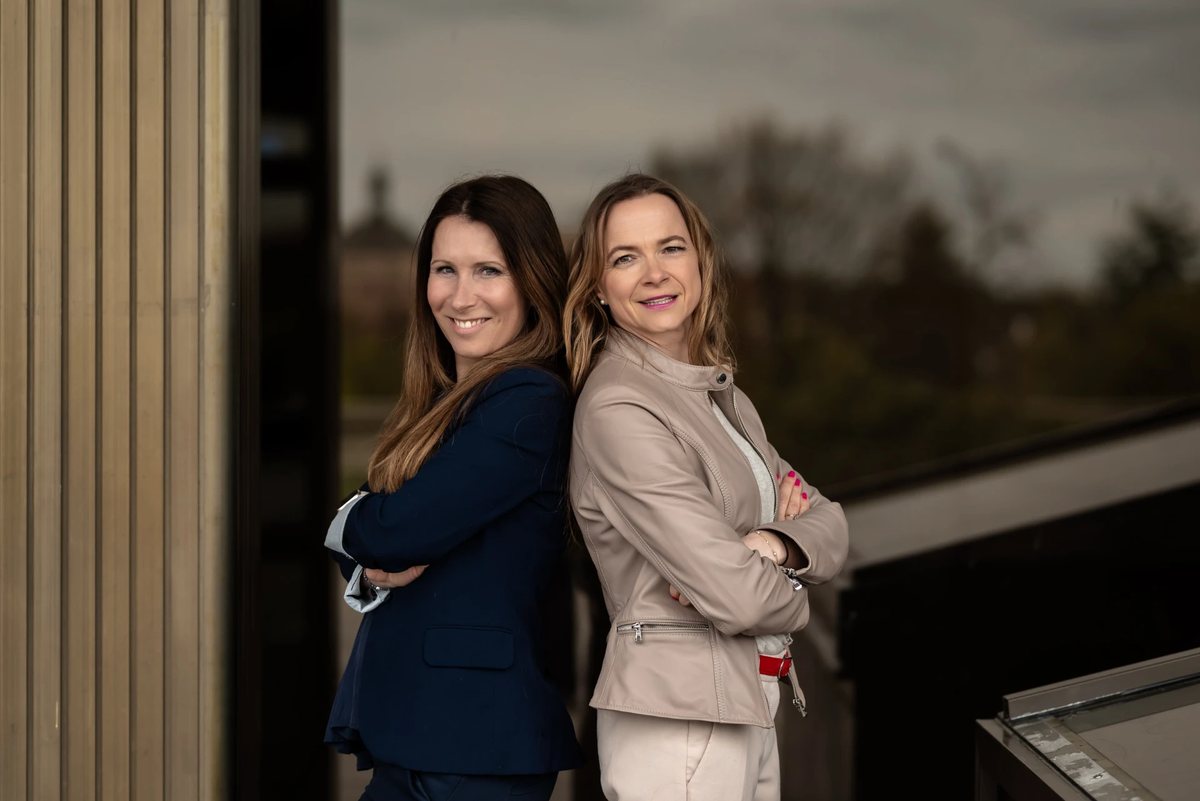 Vanda Tyrychtrová a Iva Kuchařová, zakladatelky Party Angels